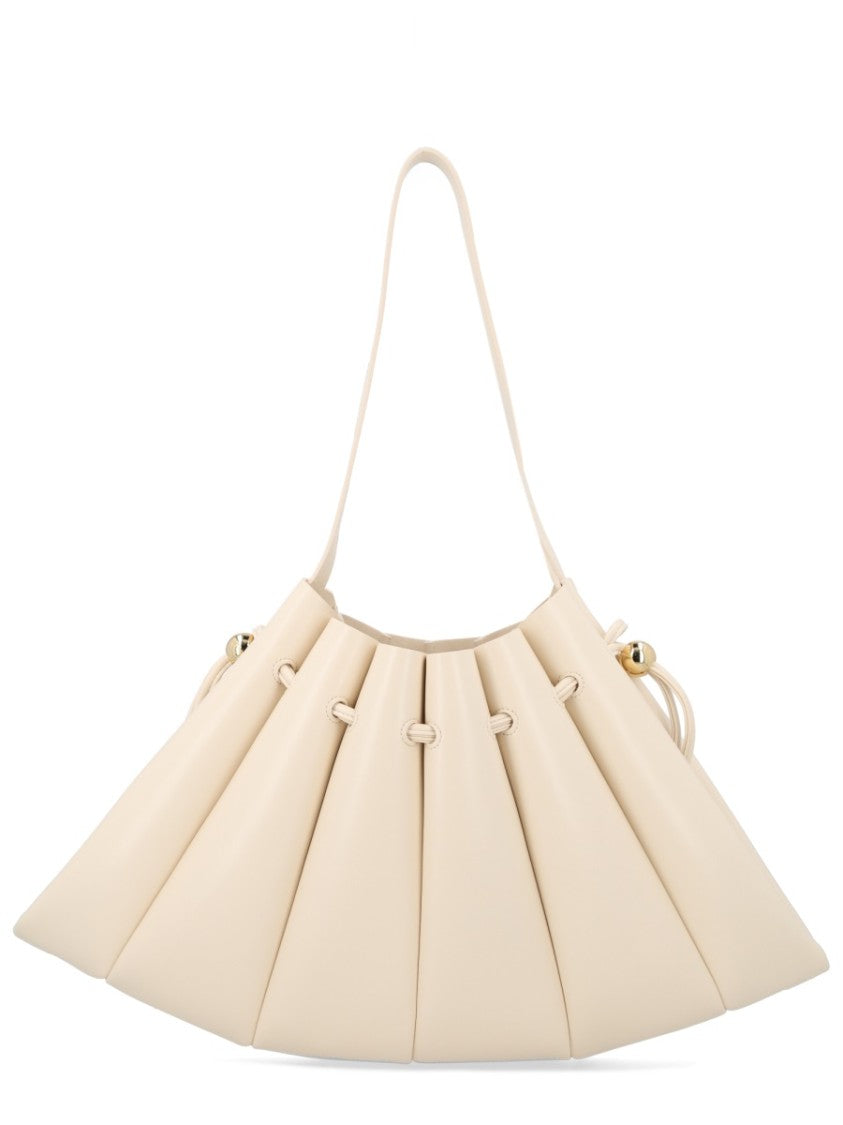 Themoirè Calipso Padded Fan-Like Polyester-Blend Shoulder Bag