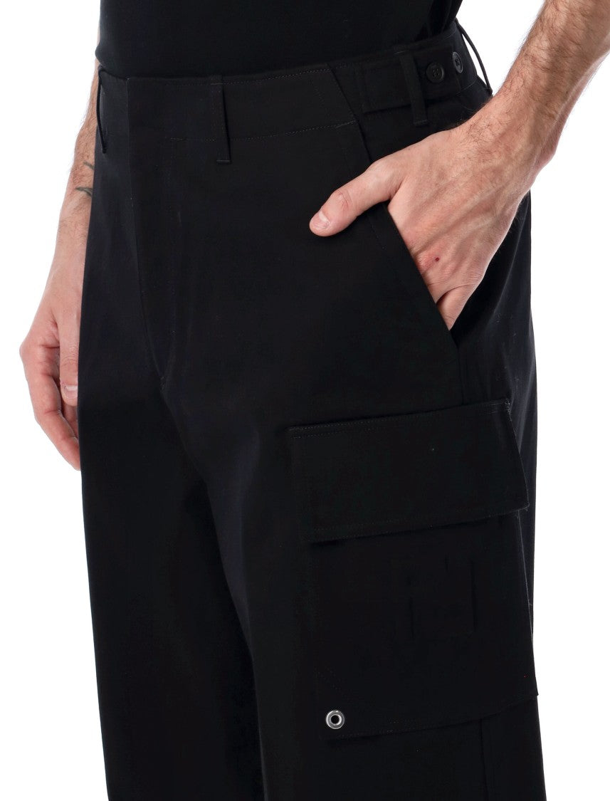 Fendi Gabardine Cargo Trousers