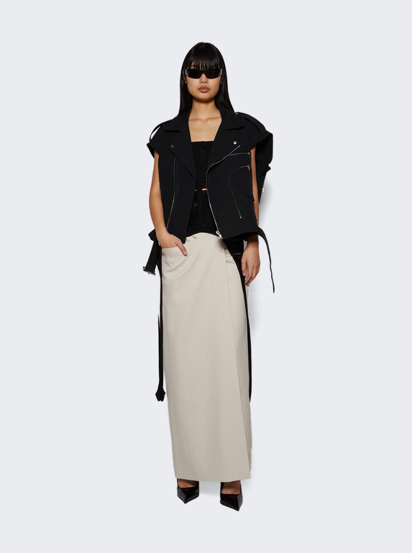 Rick Owens Tanja Long Tank Strapless Top Black