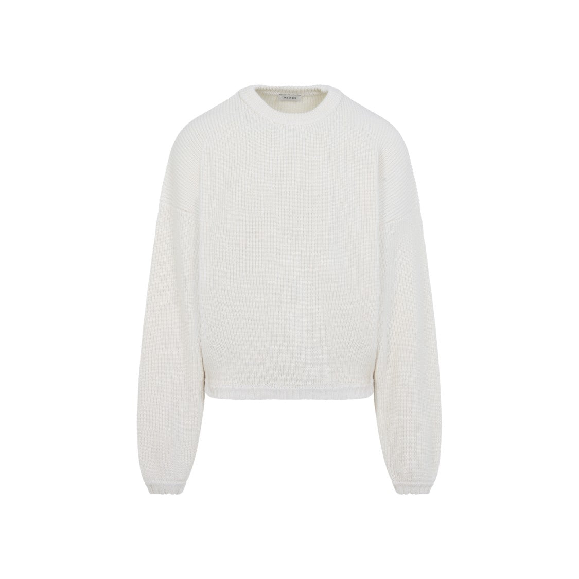 Fear Of God Ribbed Knit Sweater With Relaxed Fit