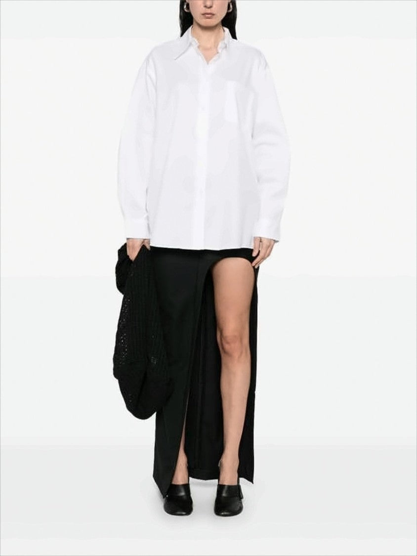 Our Legacy Classic Button-Down Blouse With Pointed Collar