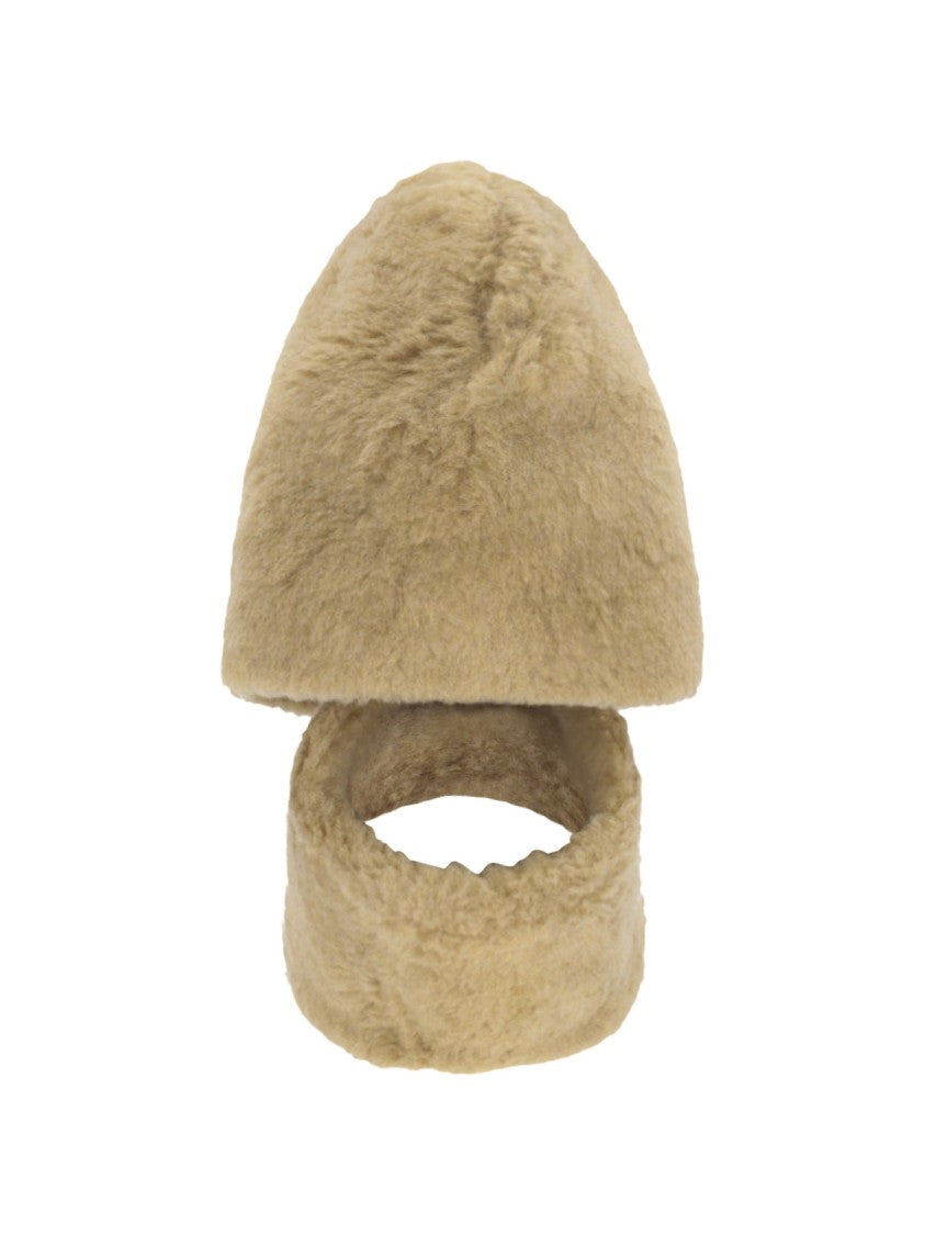 Our Legacy Structured Beige Hat With Rounded Crown And Versatile Brim