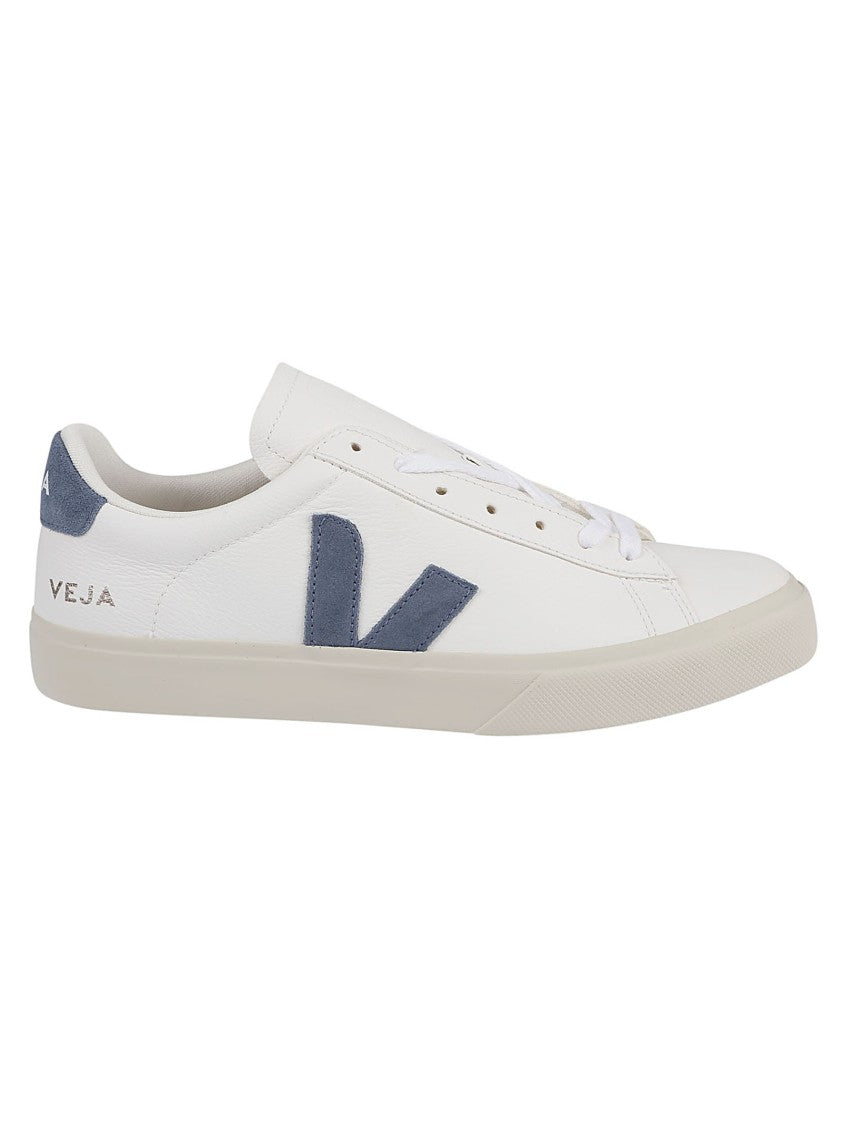 Veja Campo Chromefree Leather Suede Low-Top Sneakers