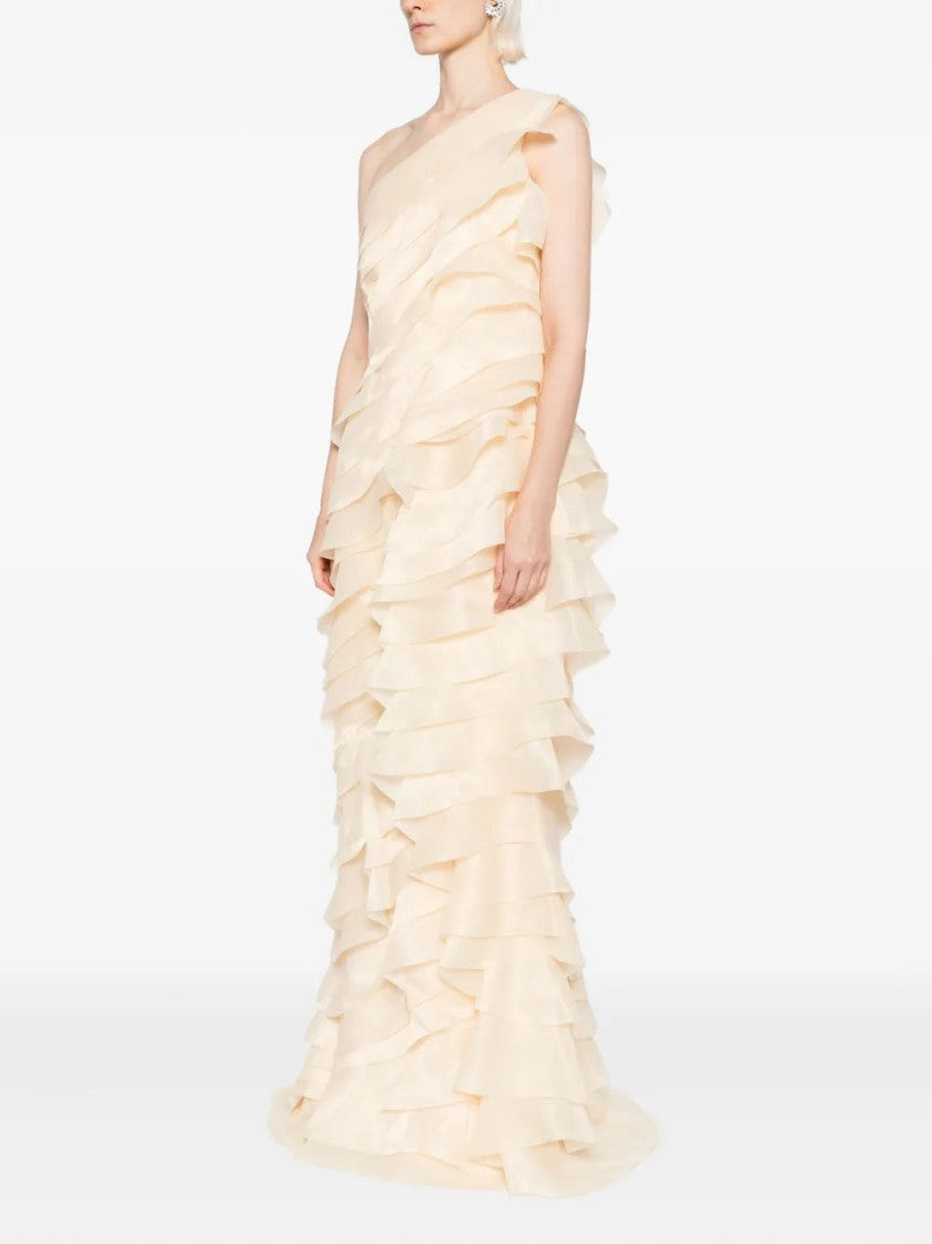 Saiid Kobeisy Layered Organza Dress