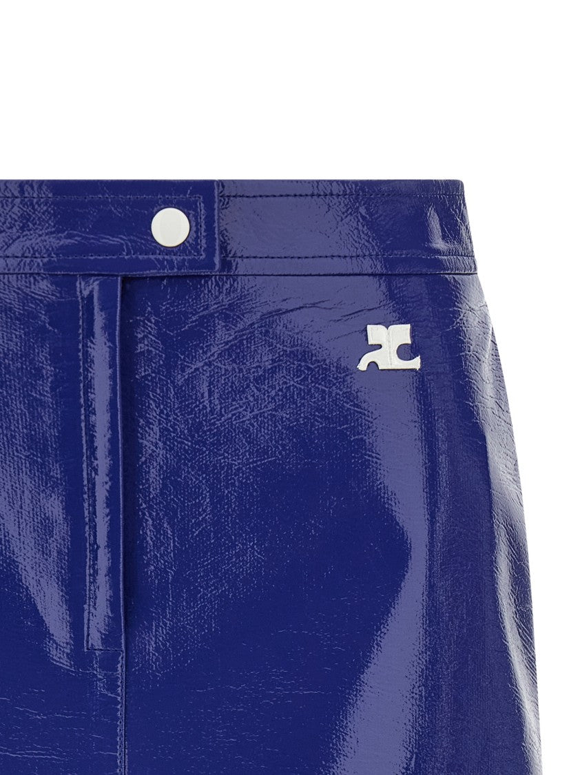 Courrèges 'Reedition Vinyl' Skirt