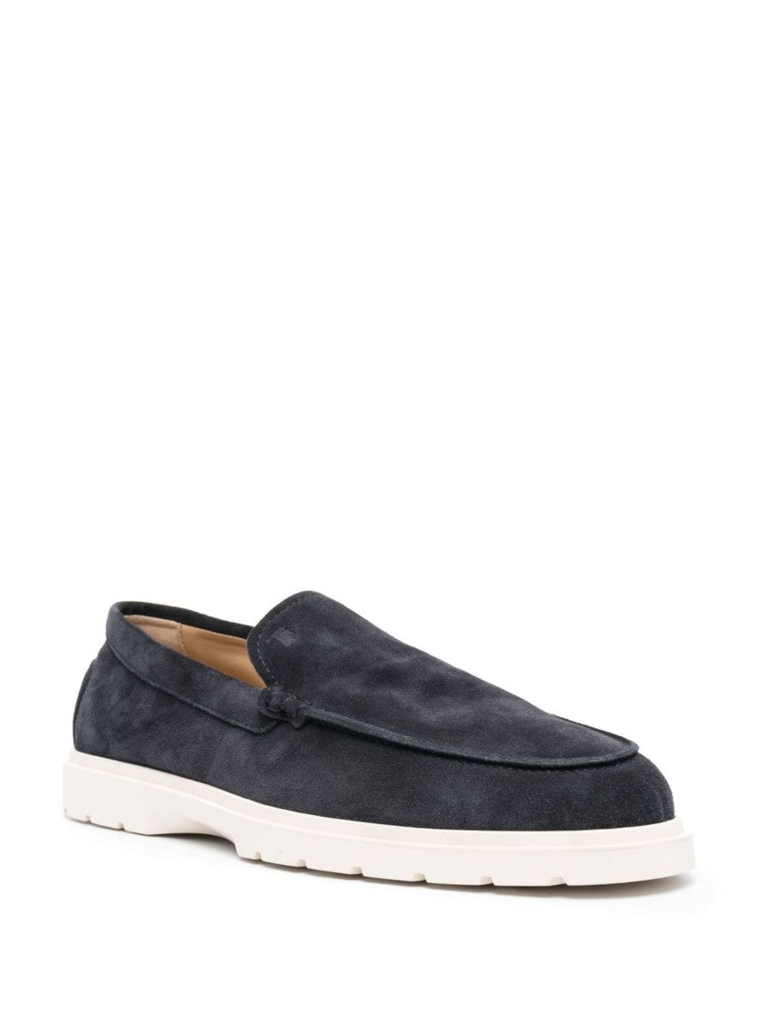 Tod's Moccasin Slipper Suede Loafers