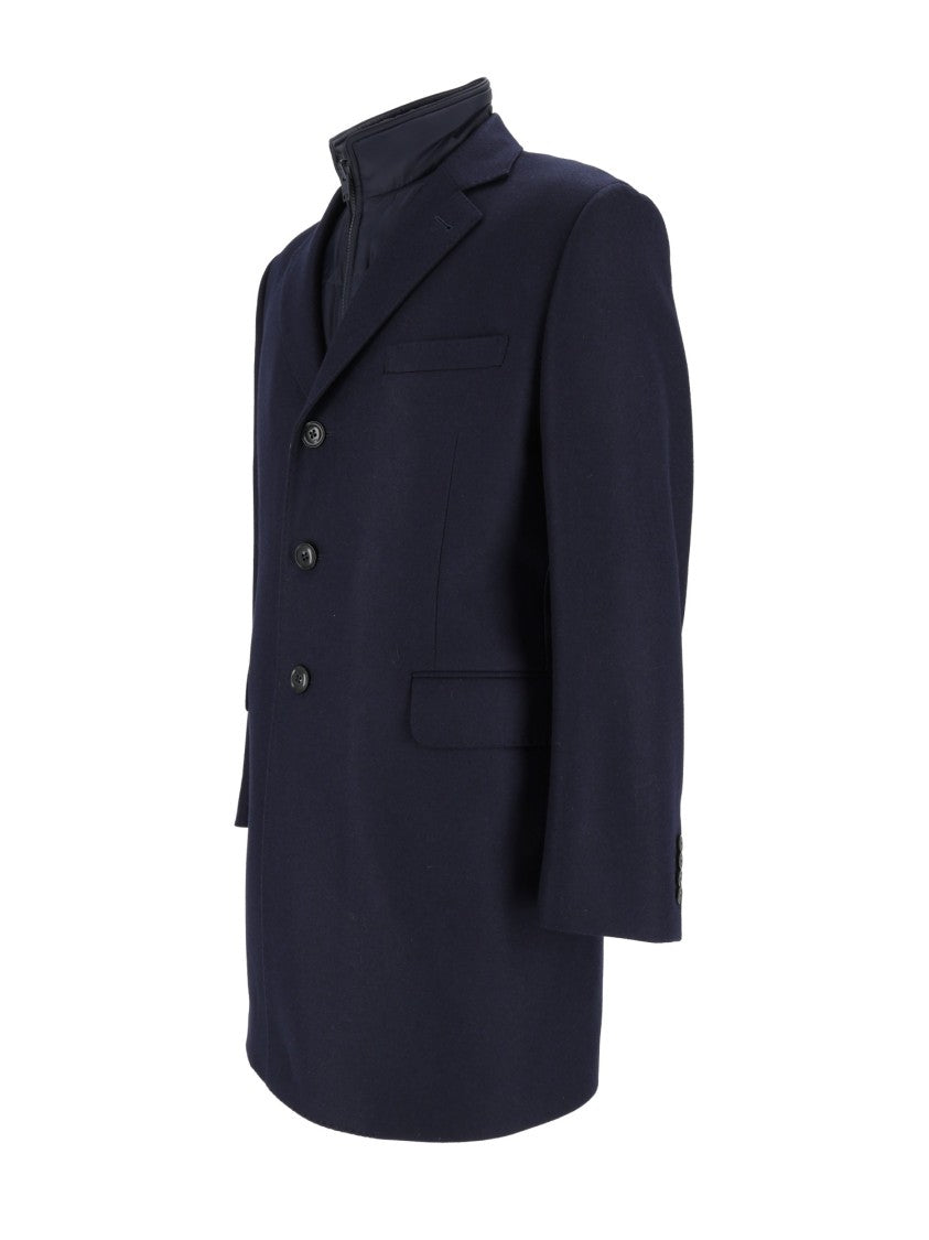 Fay Tailored Double-Breasted Coat