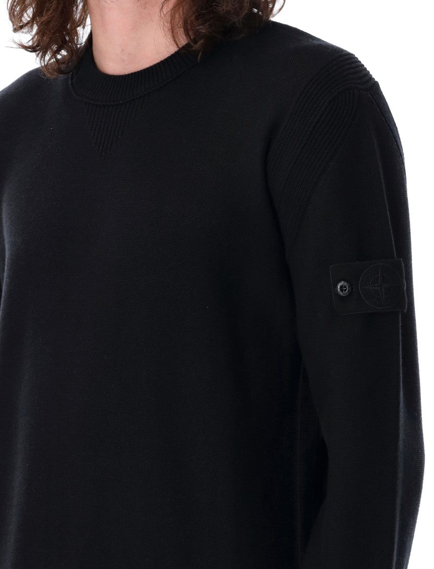 Stone Island Cotton-Cashmere Blend Ghost Sweater