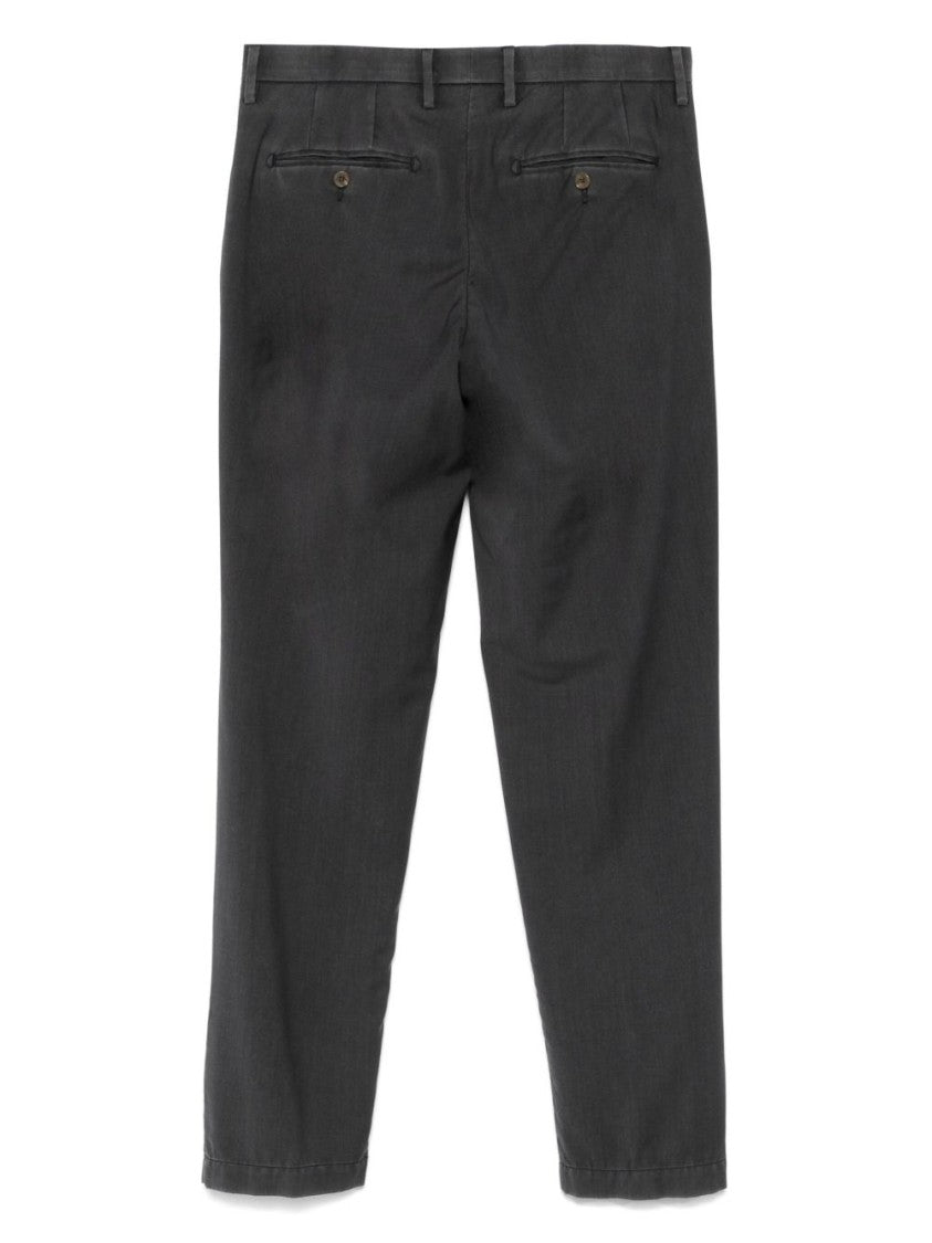 Myths Tailored Gray Trousers With Classic Waistband