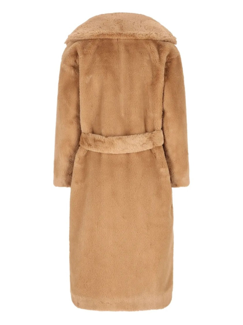 Herno Mid-Length Faux Fur Coat