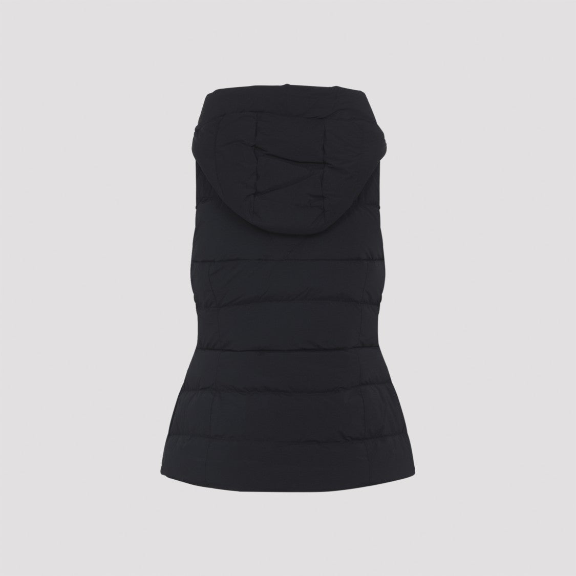 Canada Goose Quilted Black Polyamide Gilet With Detachable Hood