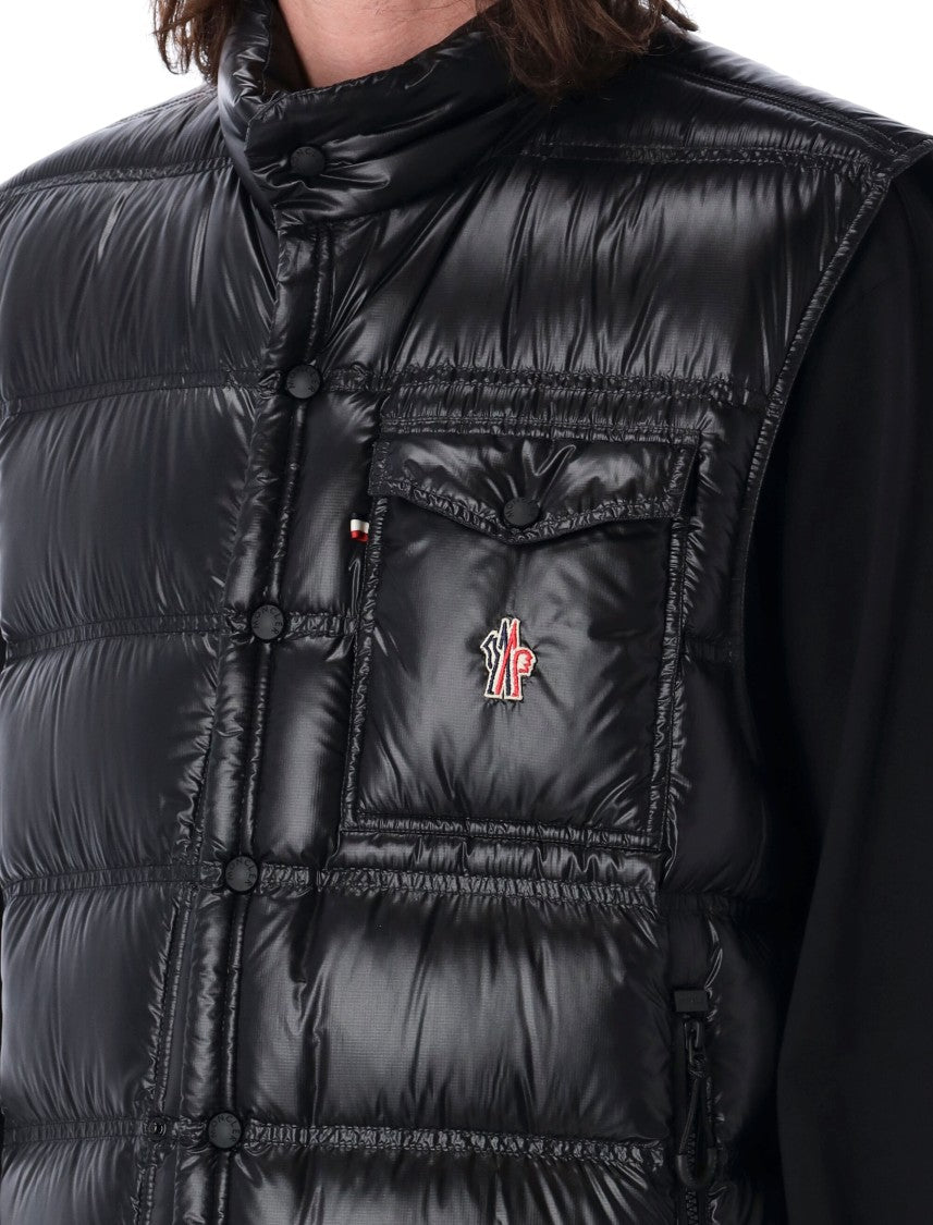 Moncler Nantu Down Jacket With Glossy Finish