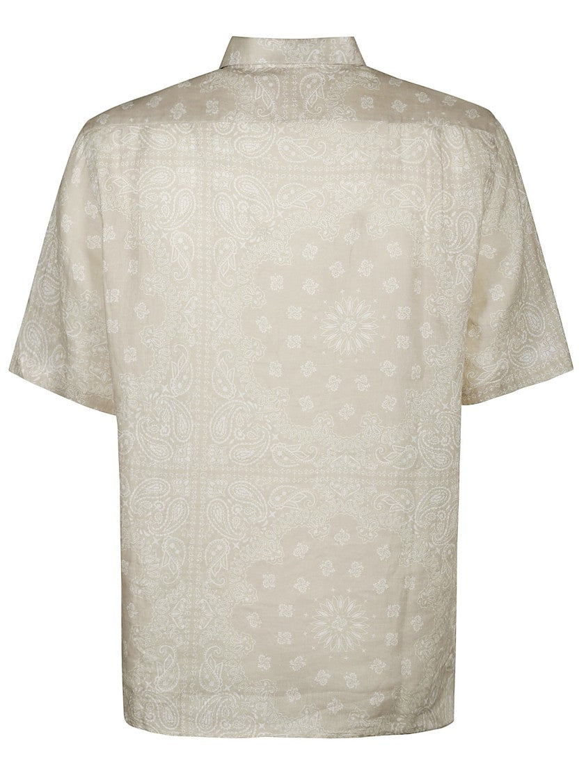 Mc2 Saint Barth Linen Short Sleeve Shirt