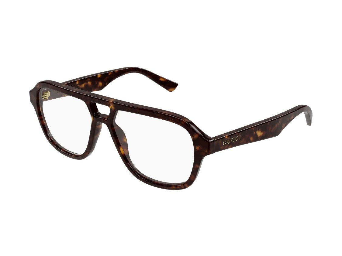 Gucci Gg2183o Keyhole Bold Oversized Square Eyeglasses