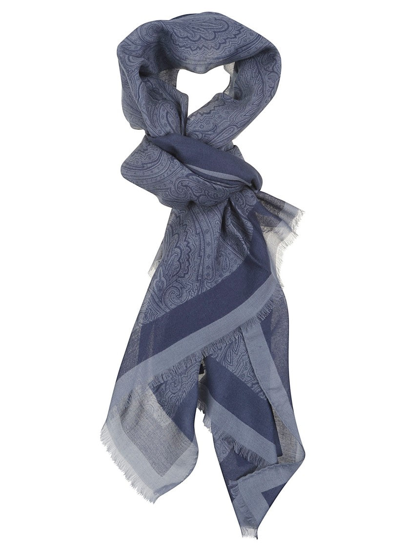 Etro Orfeo Paisley Modal-Cashmere Scarf