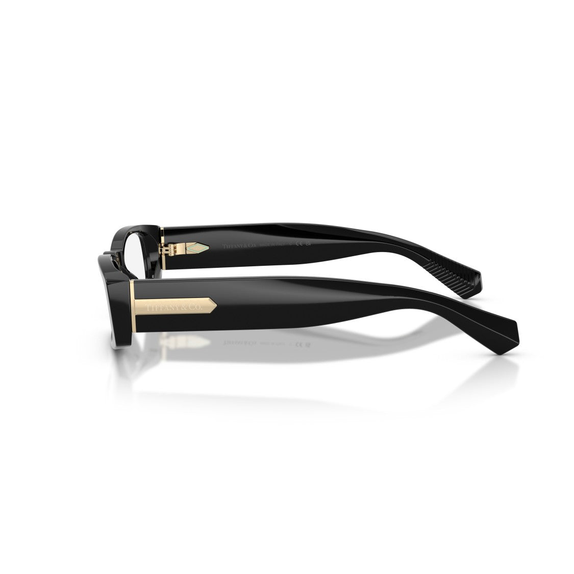Tiffany & Co. 0Tf2294u Rectangular Eyeglasses In Black Acetate