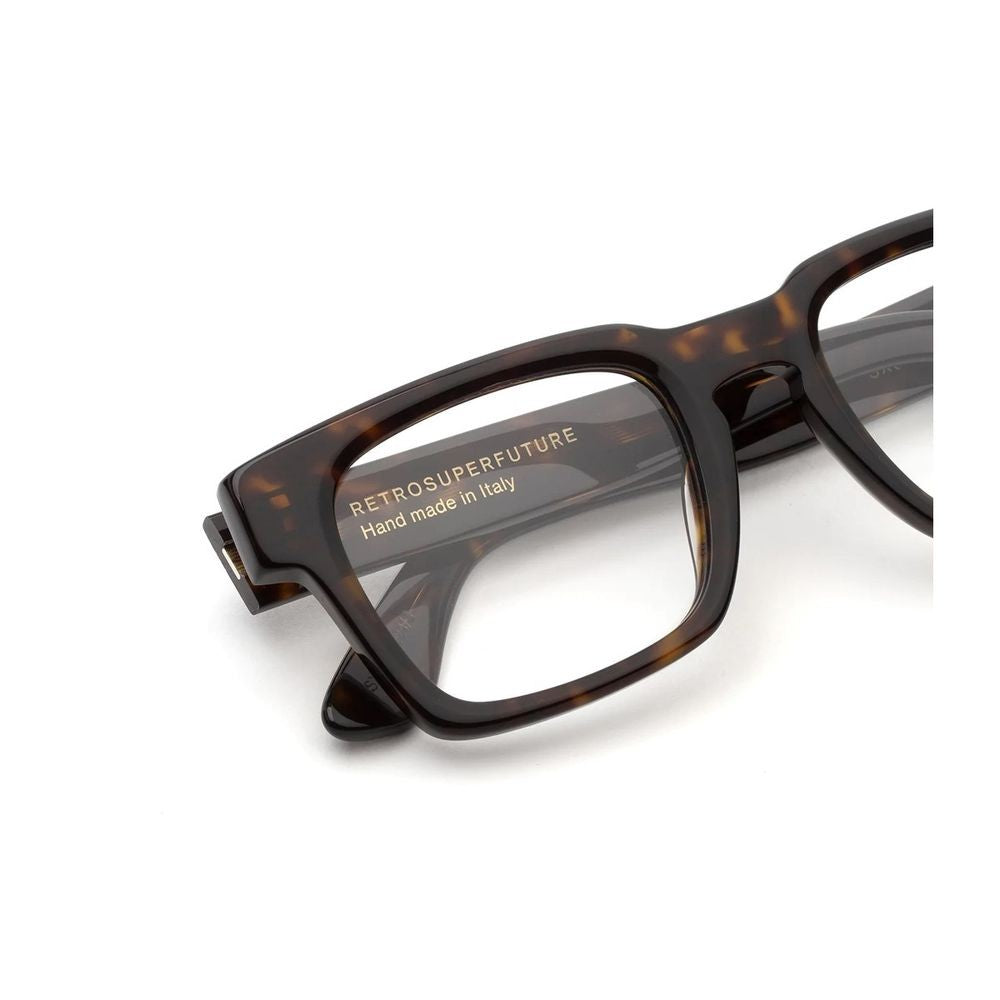 Retrosuperfuture Numero 133 Numero 133 Square Optical Frames In Glossy Havana Acetate