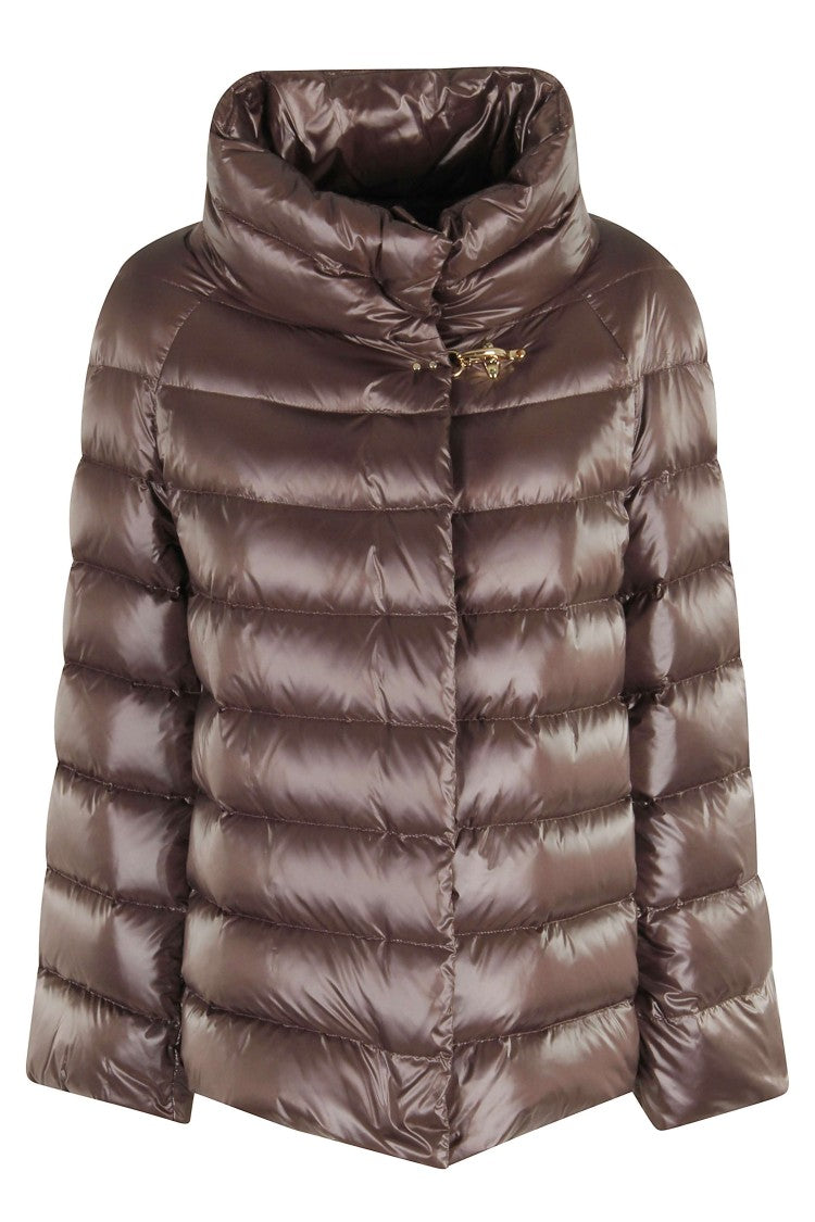 Fay Wide Collar Quilted Down Jacket