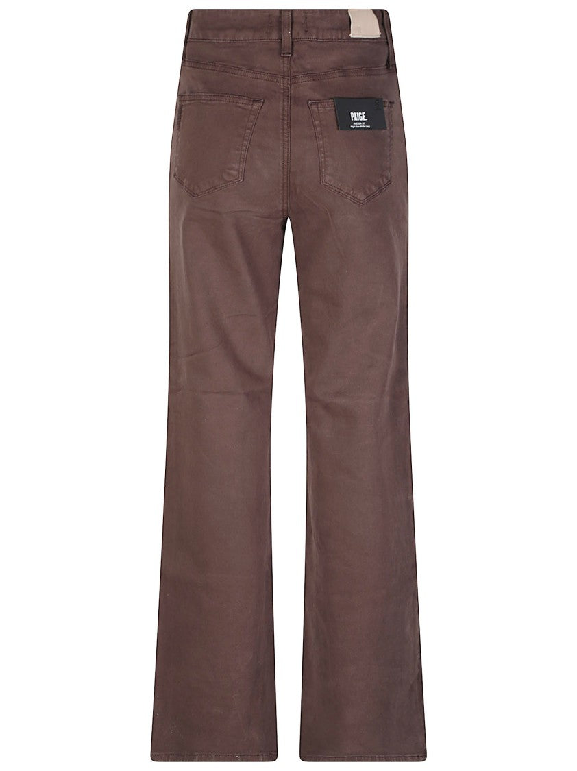 Paige Anessa Mid-Rise Straight-Leg Jeans