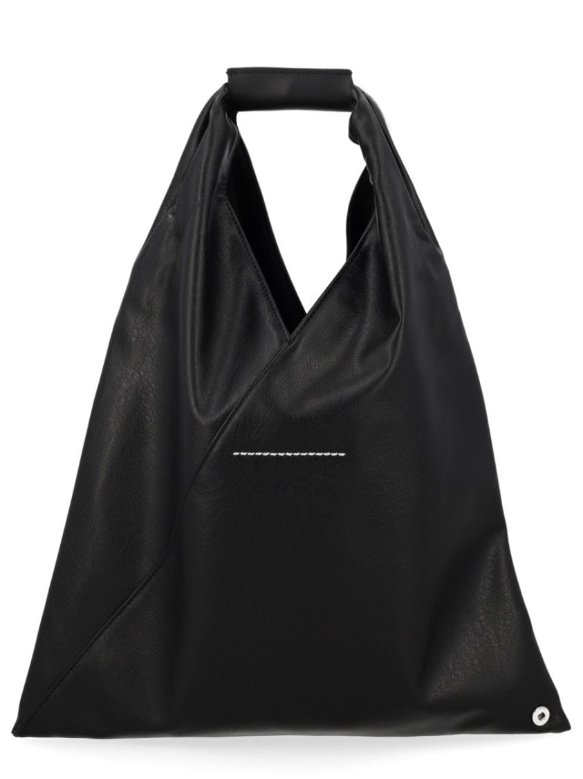 Mm6 By Maison Margiela Triangular Polyurethane Tote Bag
