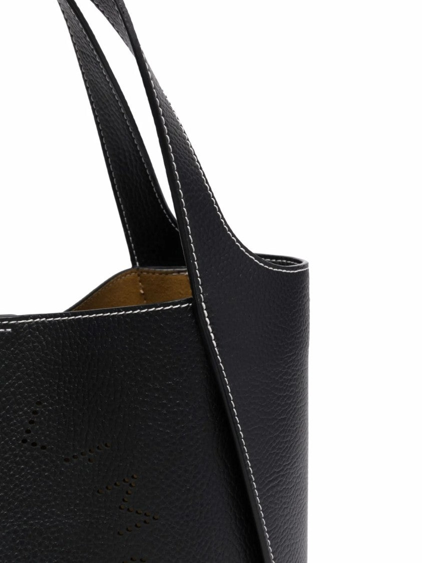 Stella Mccartney Structured Logo Crossbody Tote Bag With Dual Handles