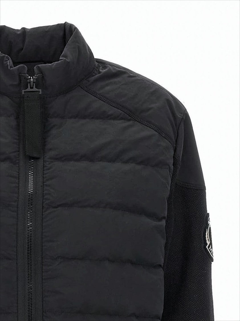 Moncler Quilted Padded Down Jacket With Design