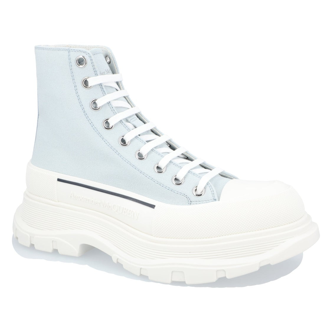 Alexander Mcqueen Tread Slick Boots 'Light Blue'