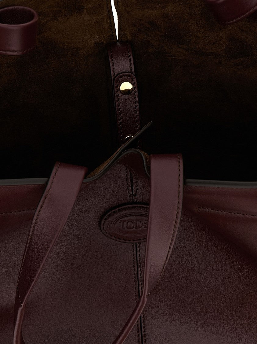 Tod's Medium-Small ' Di Bag Folio' Shopping Bag