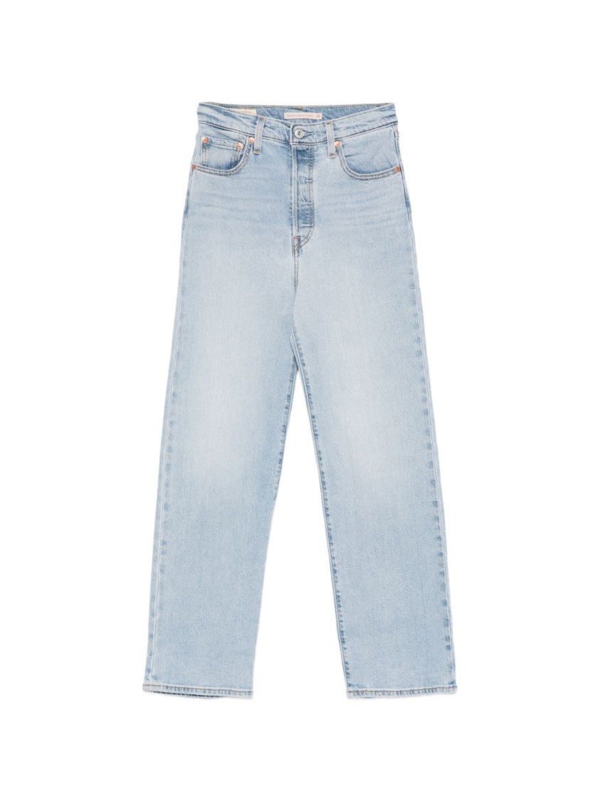 Levi's Light Blue Denim Jeans With Vintage-Inspired Design