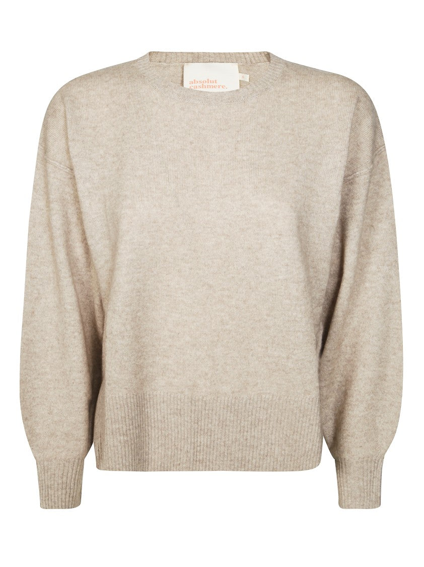 Absolut Cashmere Round Neck Pullover With Back Seam