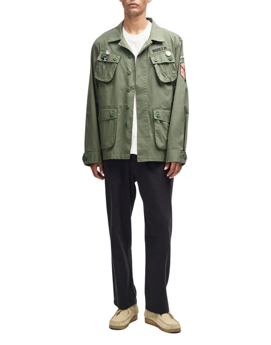 Deus Ex Machina Pine Green Power Overshirt