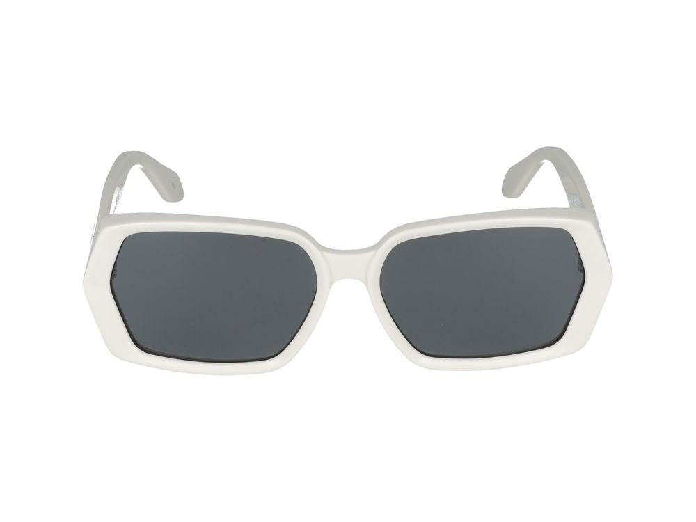 Azzedine Alaïa Sunglasses Azzedine Alaia Aa0082s 002 White White Grey 60/16/135