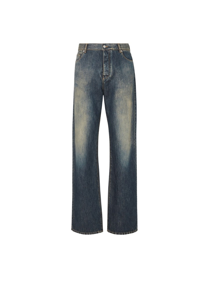 Fendi Blue Bananatex Denim Jeans