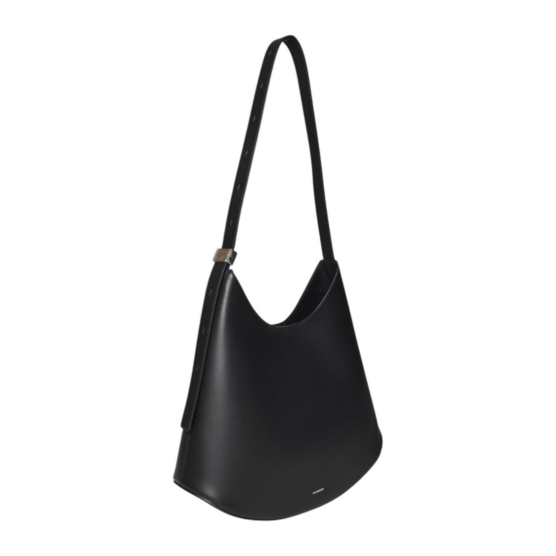 Jil Sander Eldorado Medium Bag In Black Leather