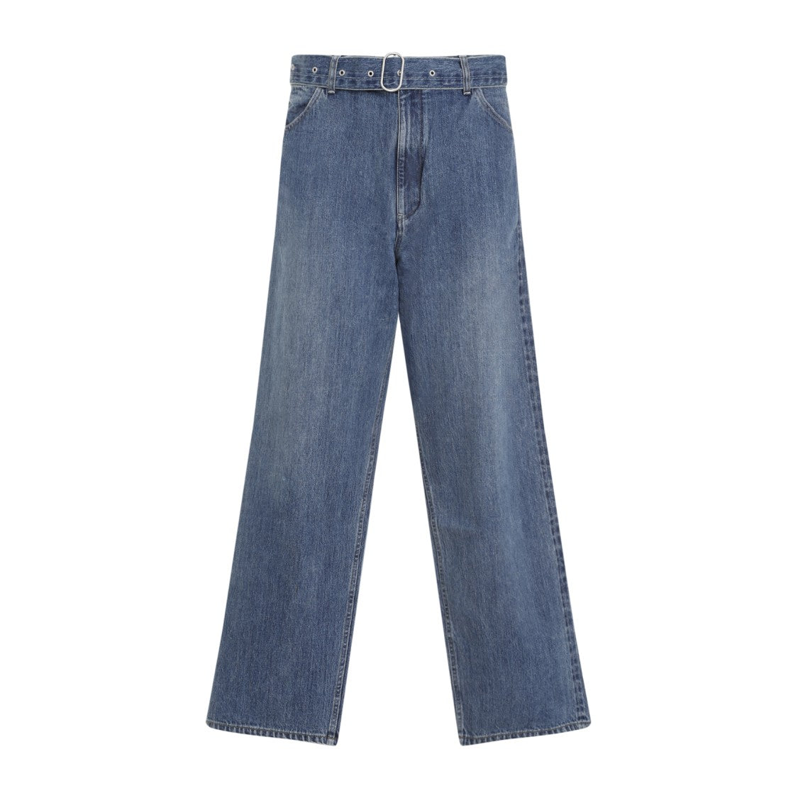 Jil Sander Relaxed Wide-Leg Blue Jeans