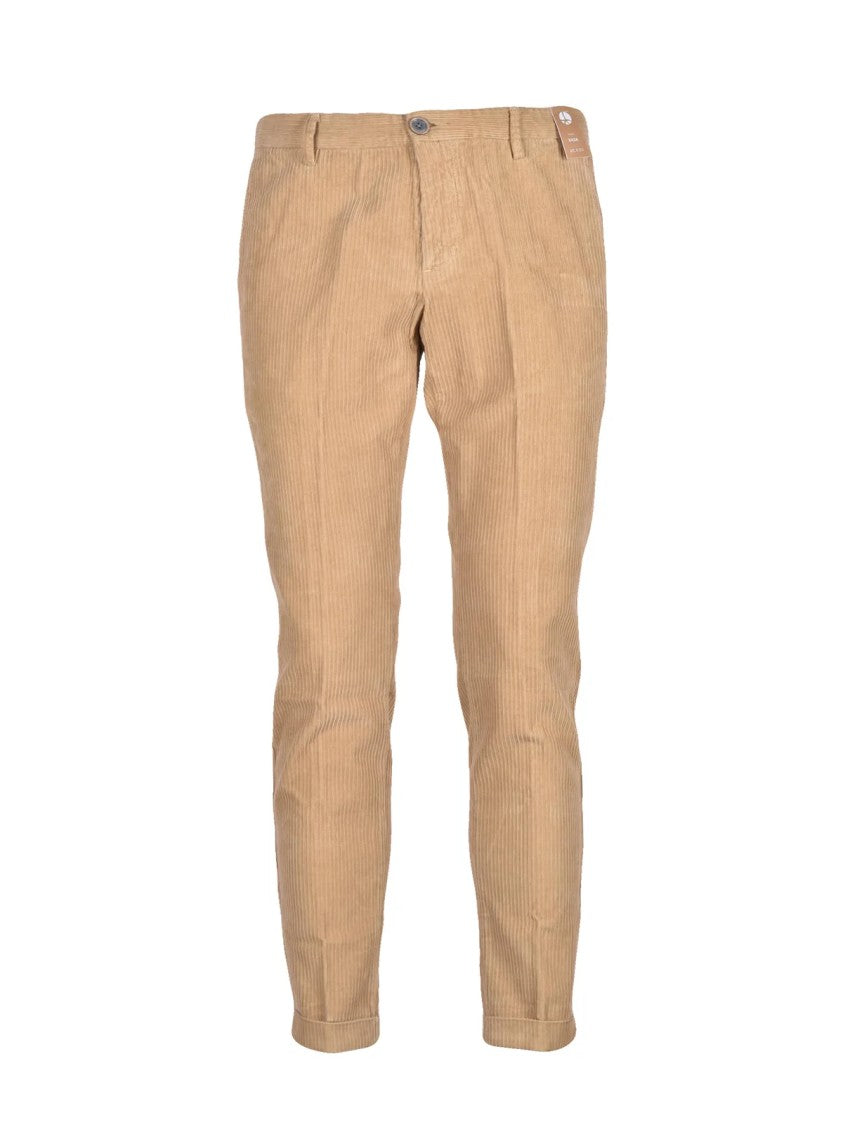 At.P.Co Beige Corduroy Cotton Chino Pants