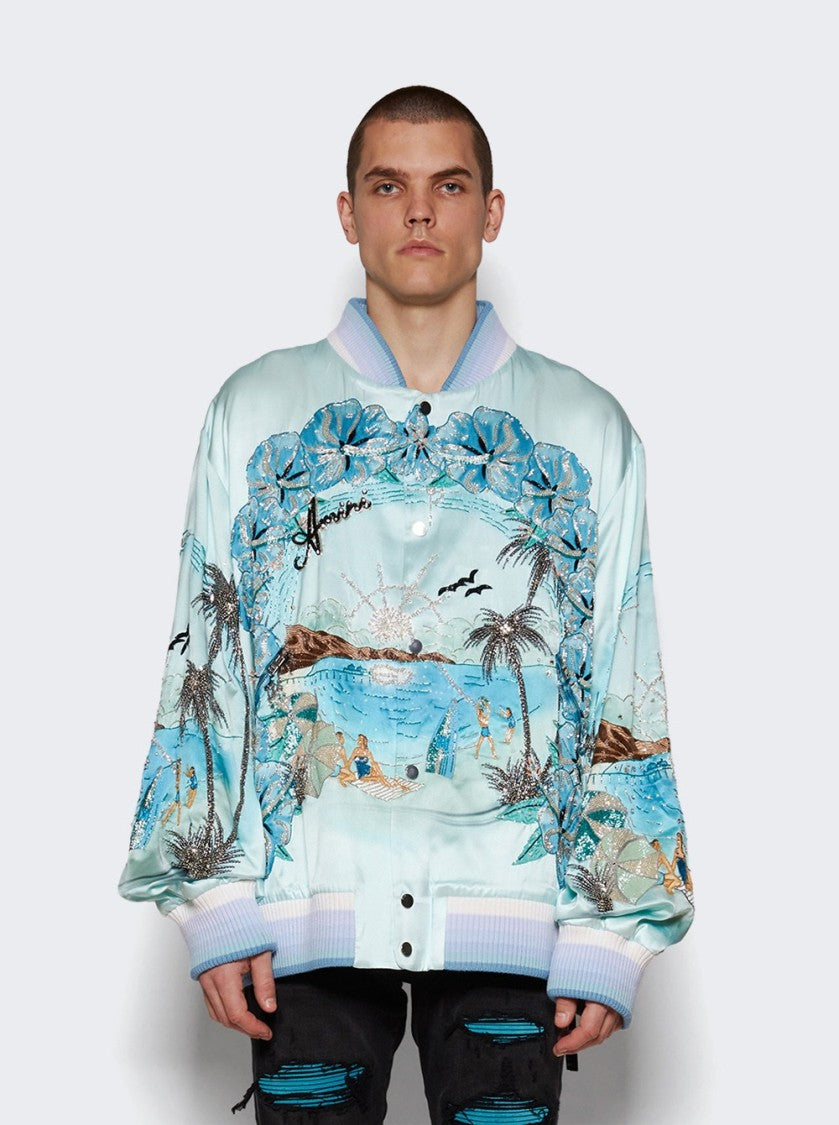Amiri Resort Club Embellished Bomber