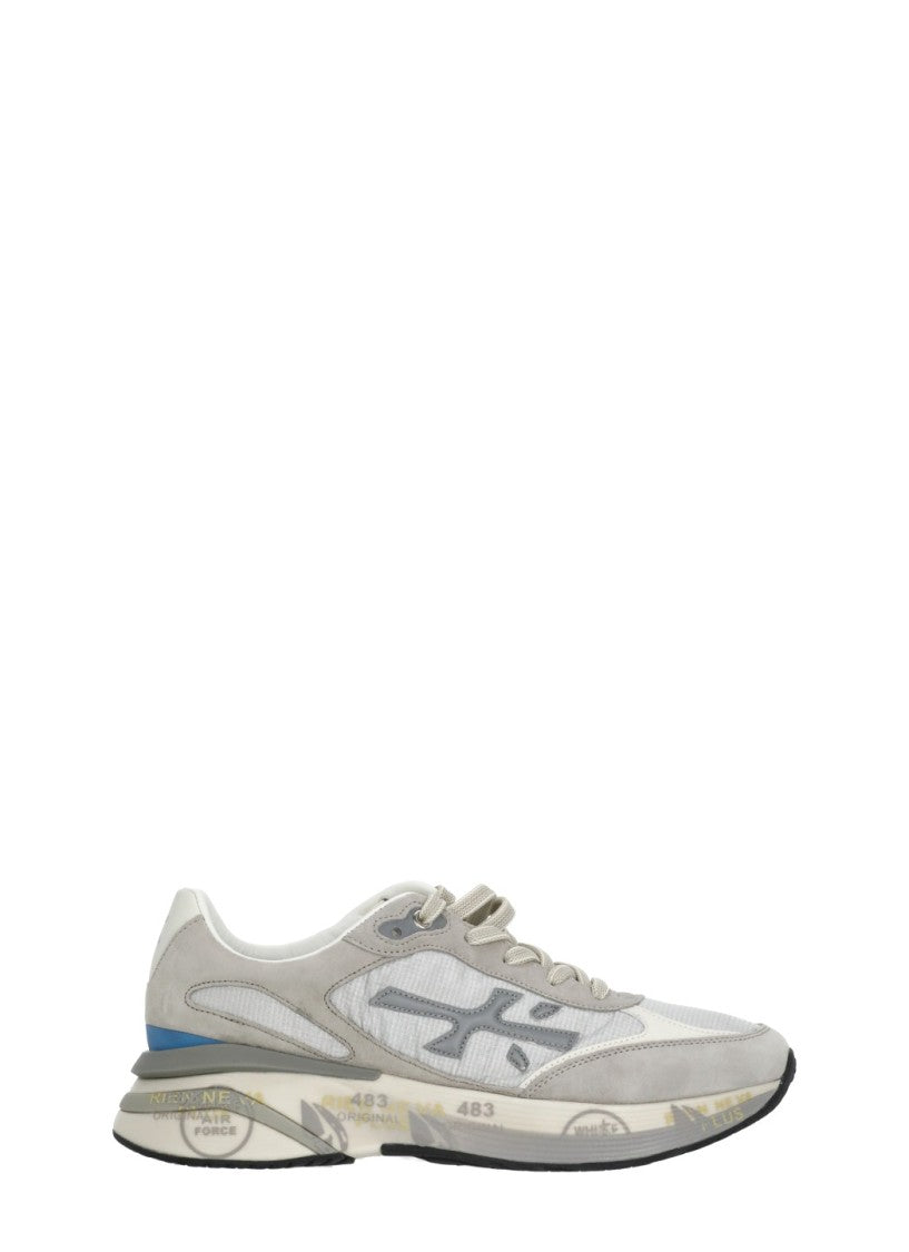Prmt Grey Moerun 8079 Suede Sneakers