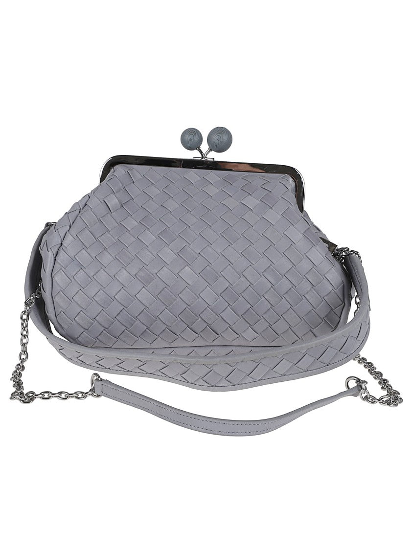 Max Mara Medium Woven Leather Pasticcino Bag