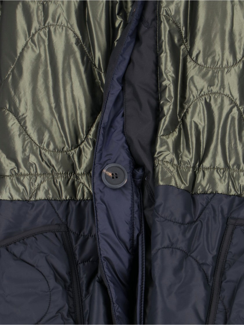 Marfa Stance Reversible "Parachute" Parka – Blue And Green