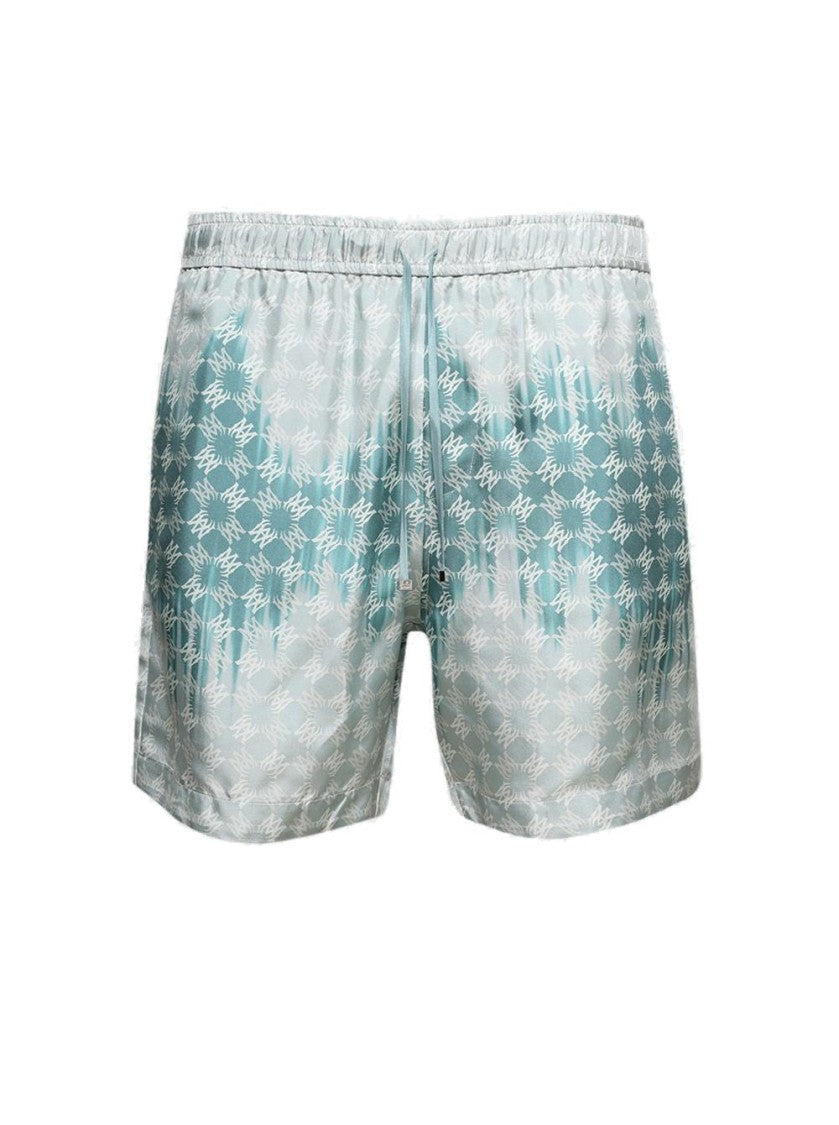 Amiri Quad Bleached Short Marine