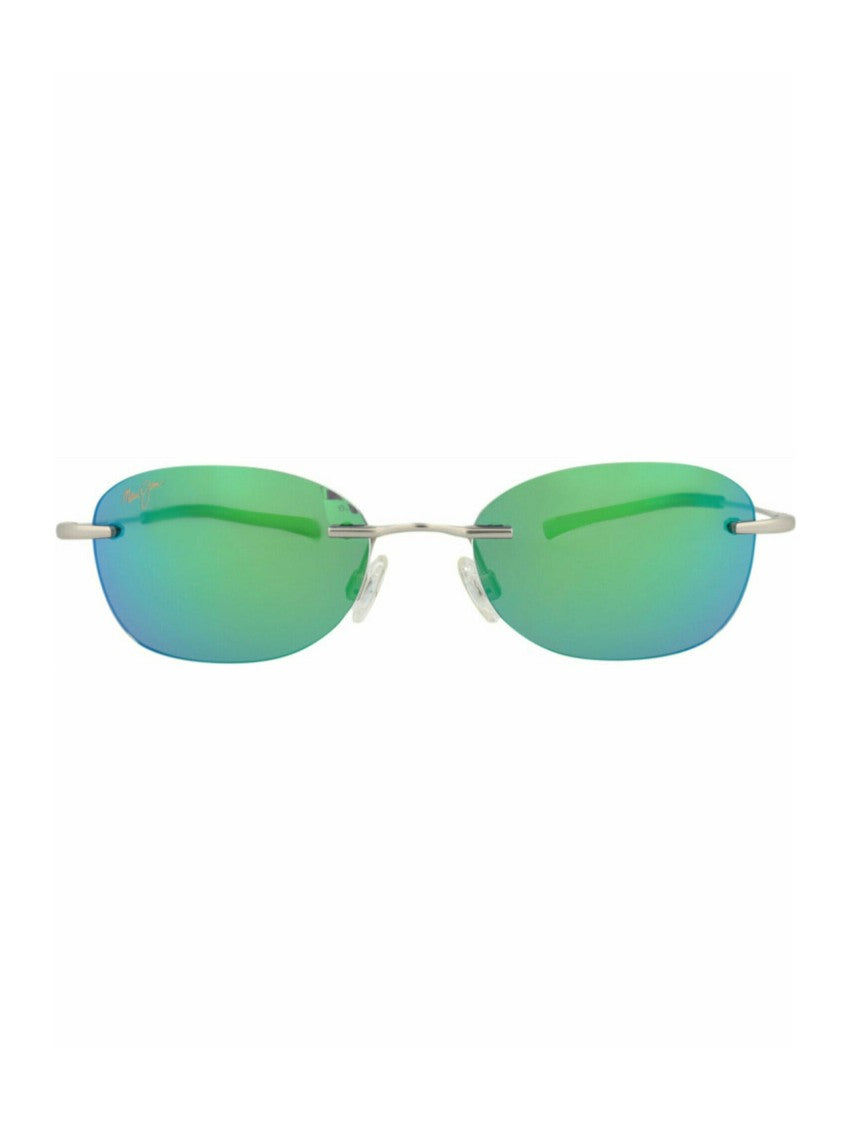 Maui Jim Round-Frame Memory Metal Sunglasses With Polarized Lenses