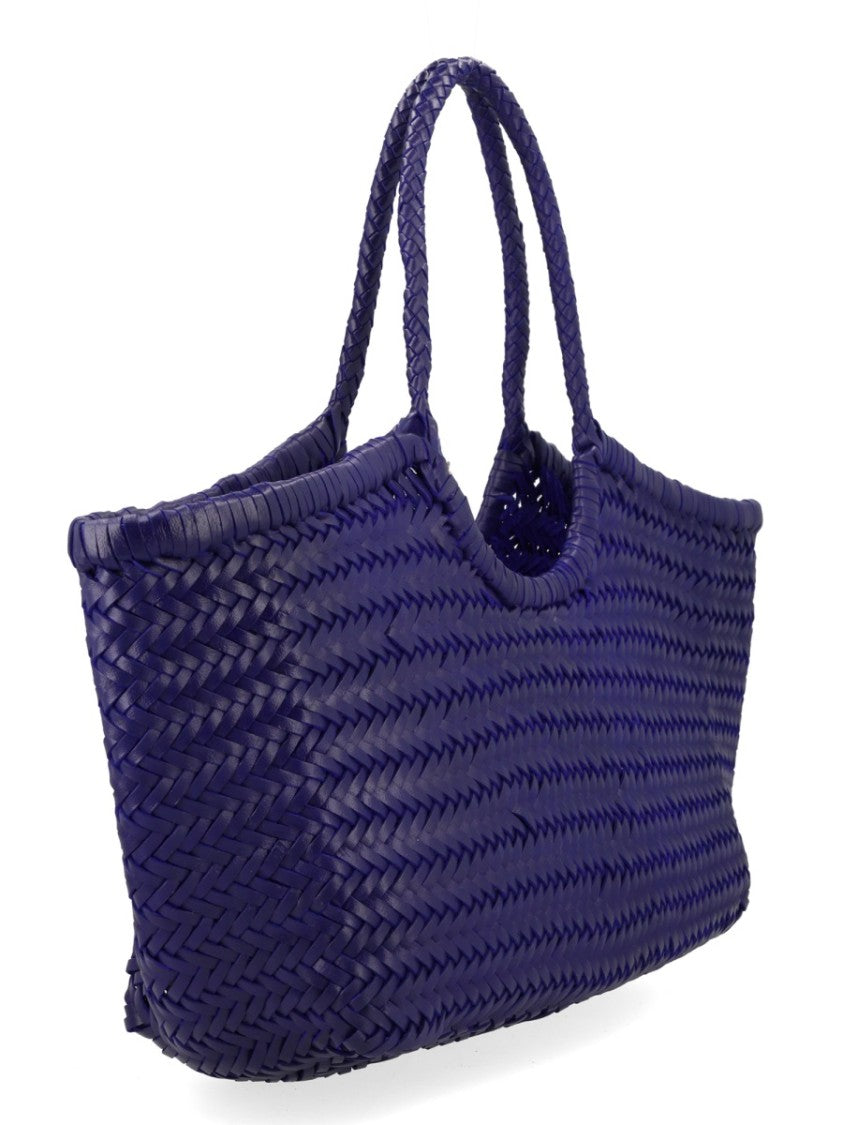 Dragon Diffusion Nantucket Woven Leather Large Tote Bag
