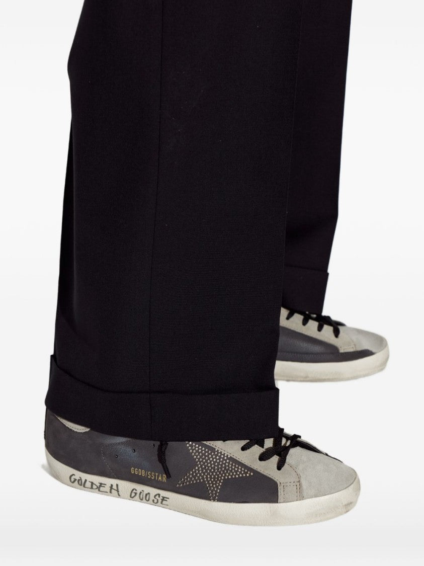 Golden Goose Silk And Nylon Distressed Detail Sneakers