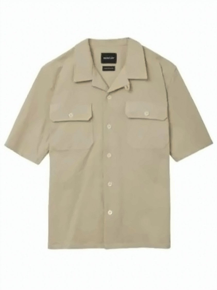 Howlin Boxy Short-Sleeve Shirt With Classic Collar And Utility Pockets