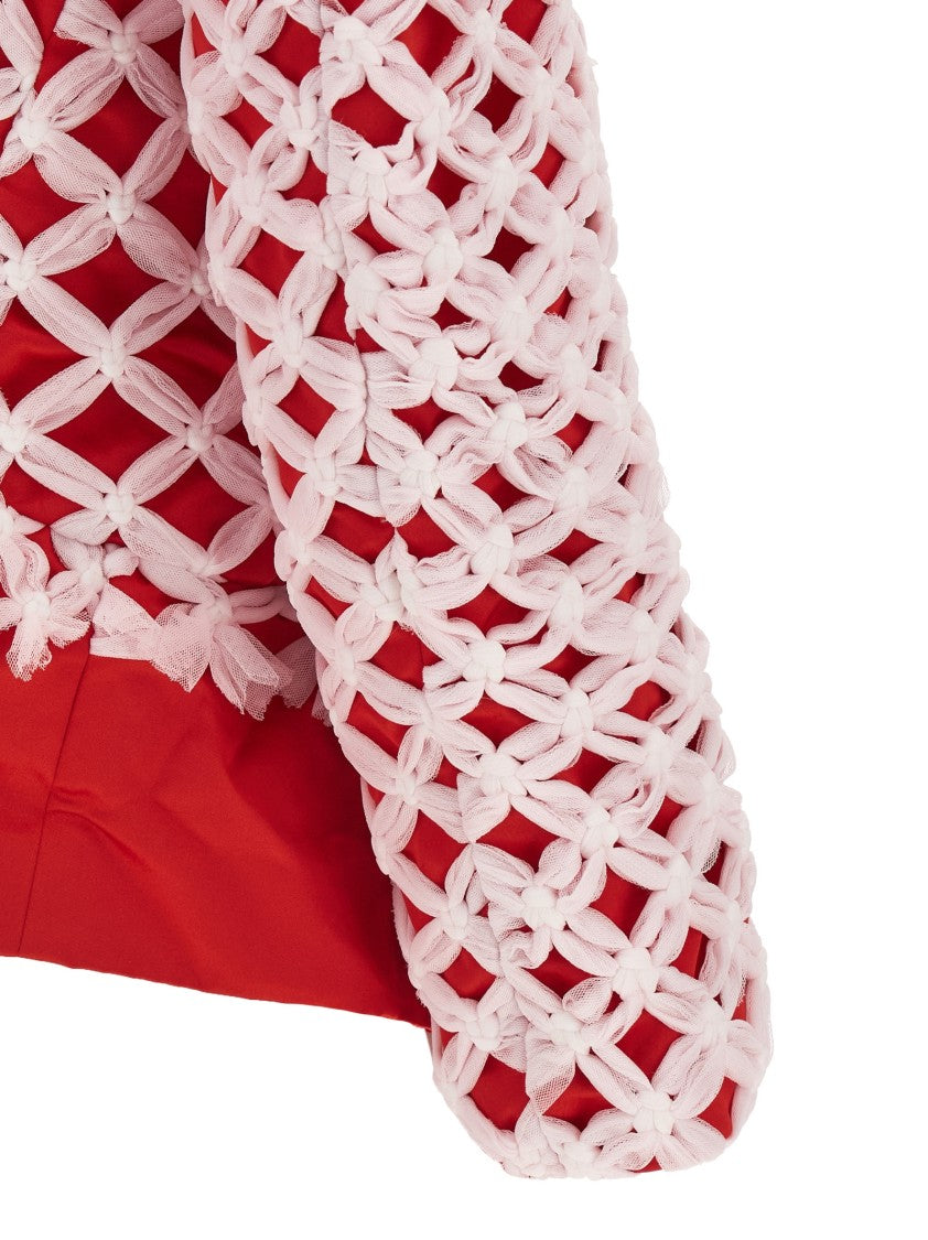 Comme Des Garçons Tulle Weave Blazer