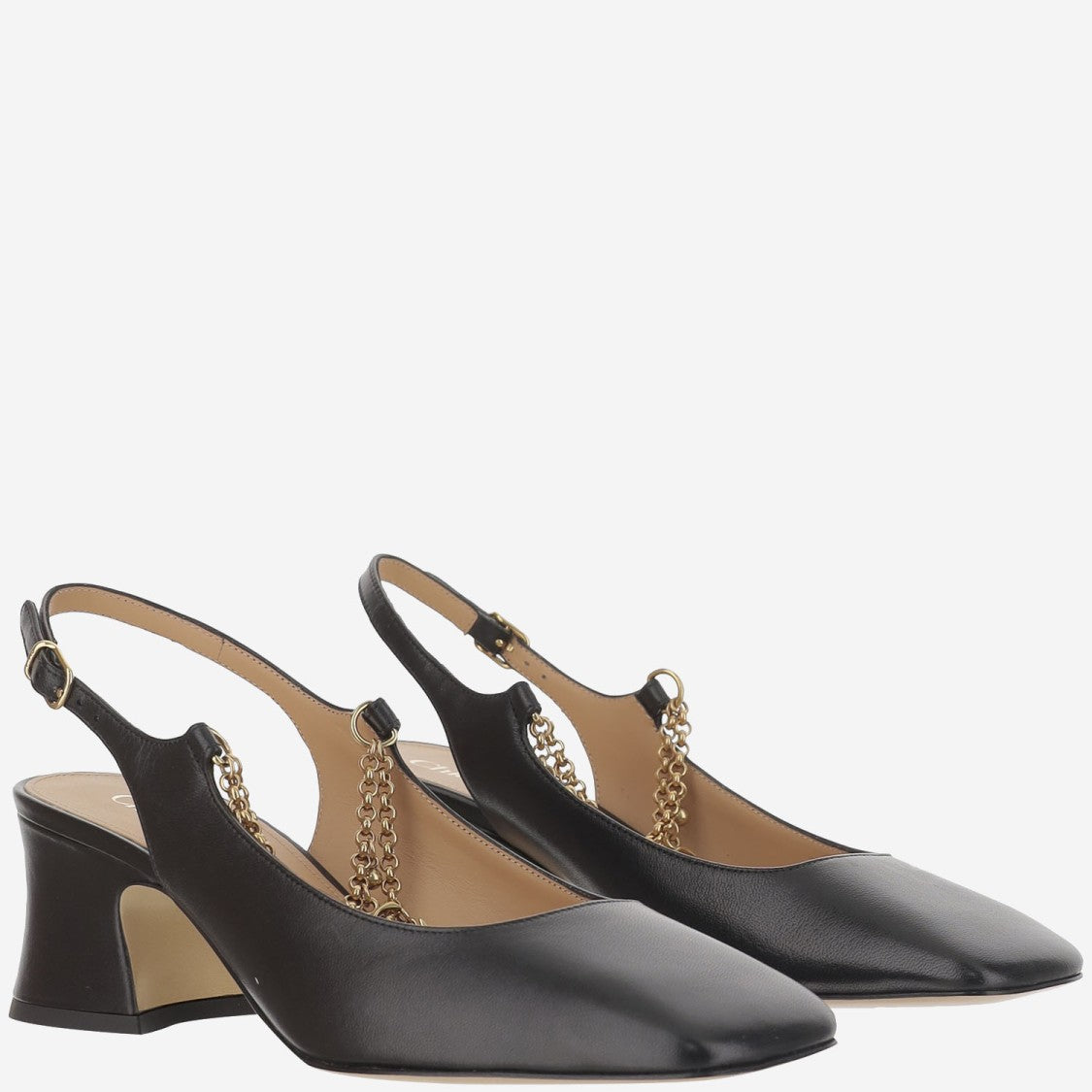 Chloé Charms Slingback Pumps