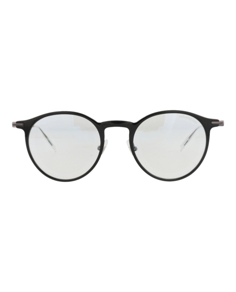 Montblanc Photochromic Round-Frame Injection Sunglasses