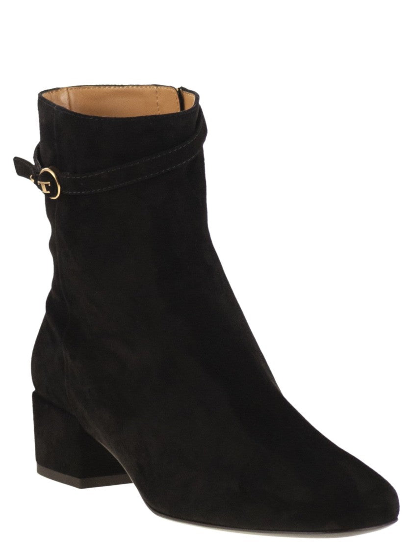 Tod's Suede Ankle Boots