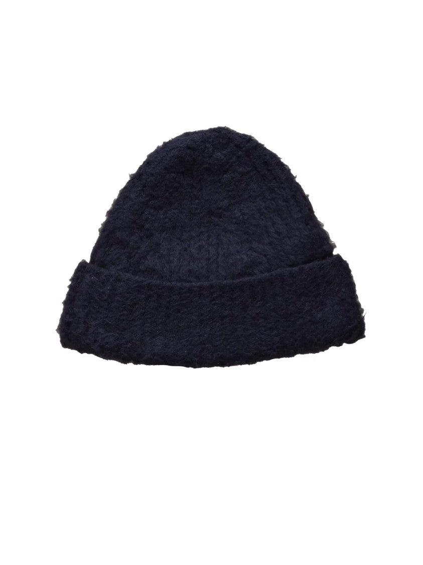 Roberto Collina Ribbed Knit Cotton-Blend Beanie